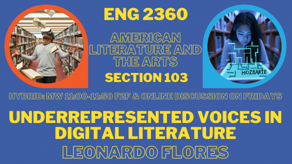 Fall 2023: Underrepresented Voices in Digital Literature