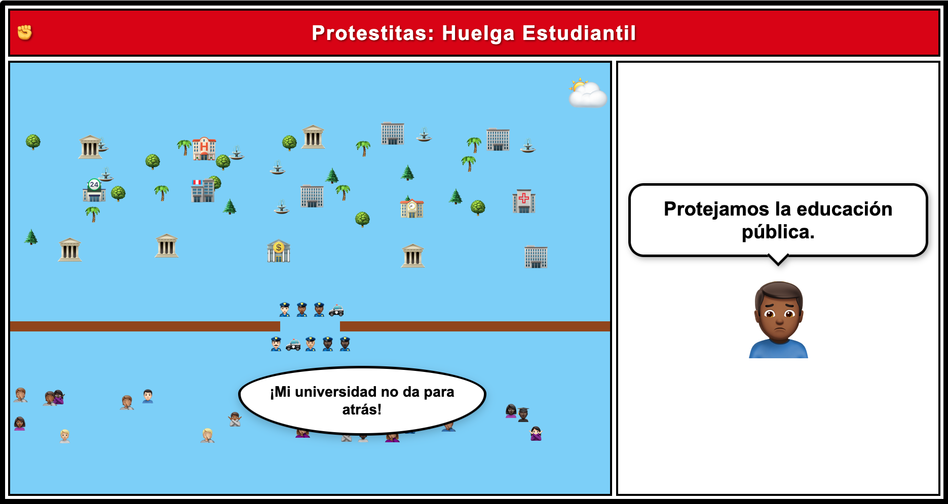 Protestitas: Huelga Estudiantil