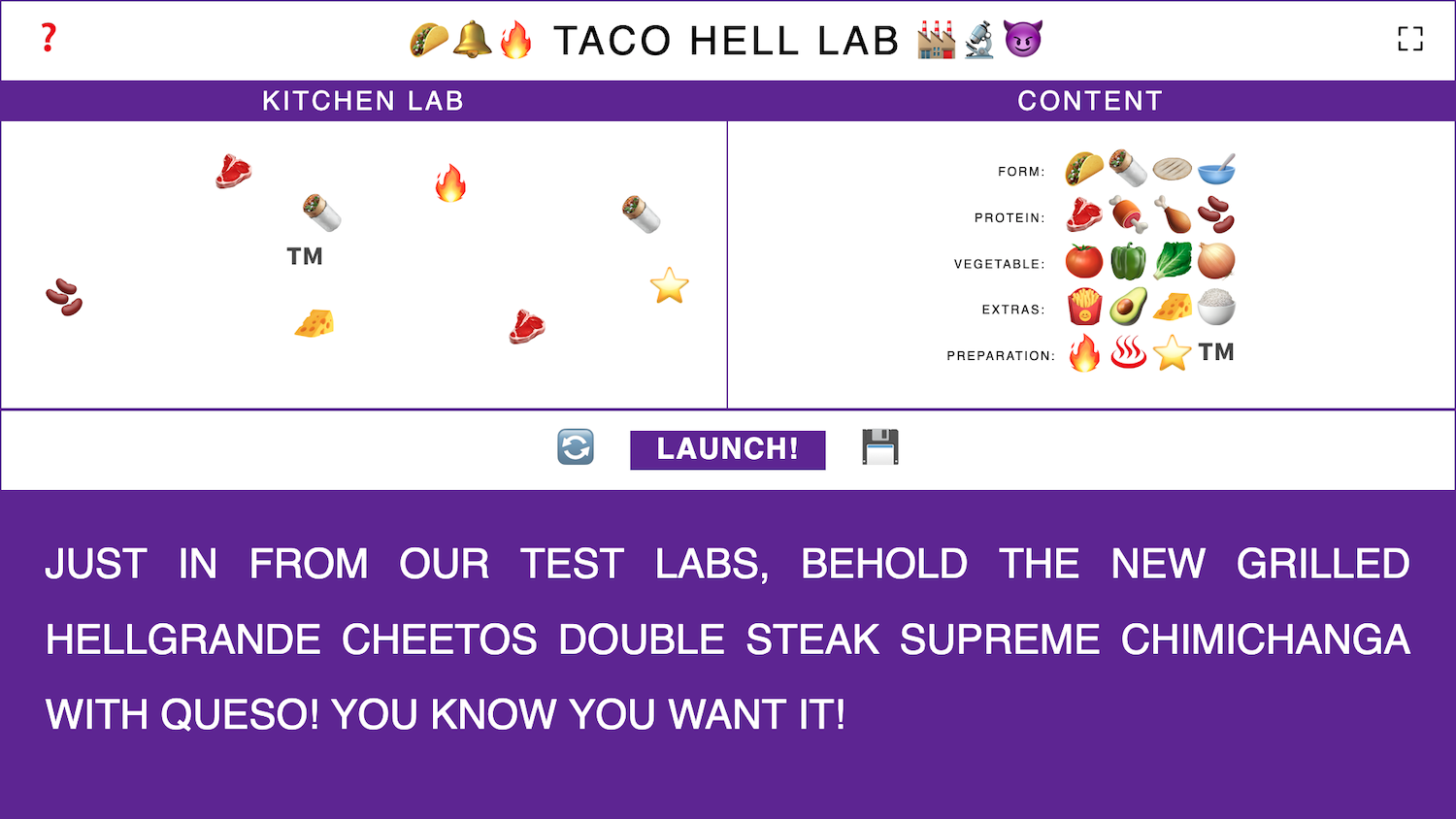 Taco Hell Lab