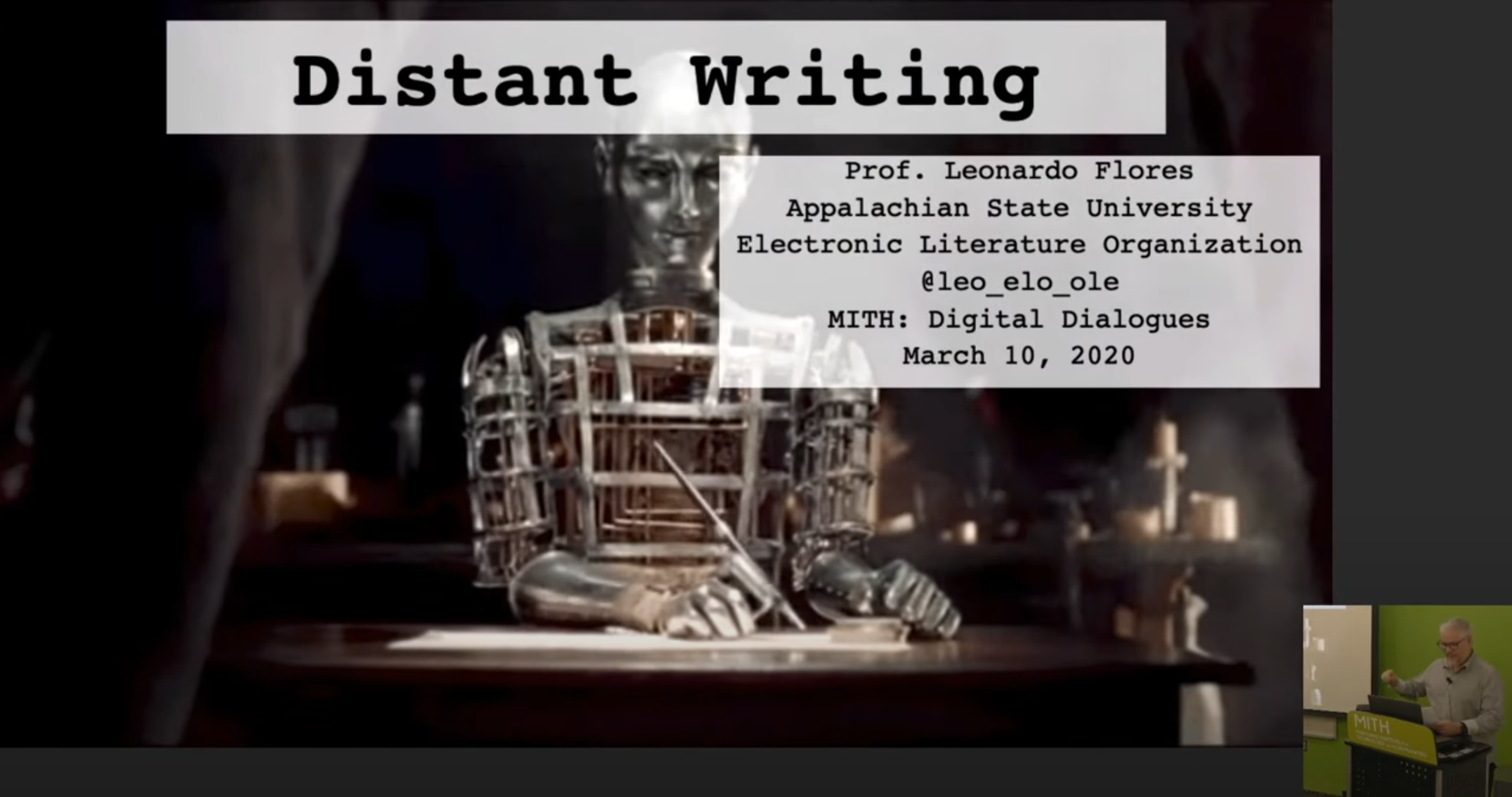 Two Recent Lectures: 