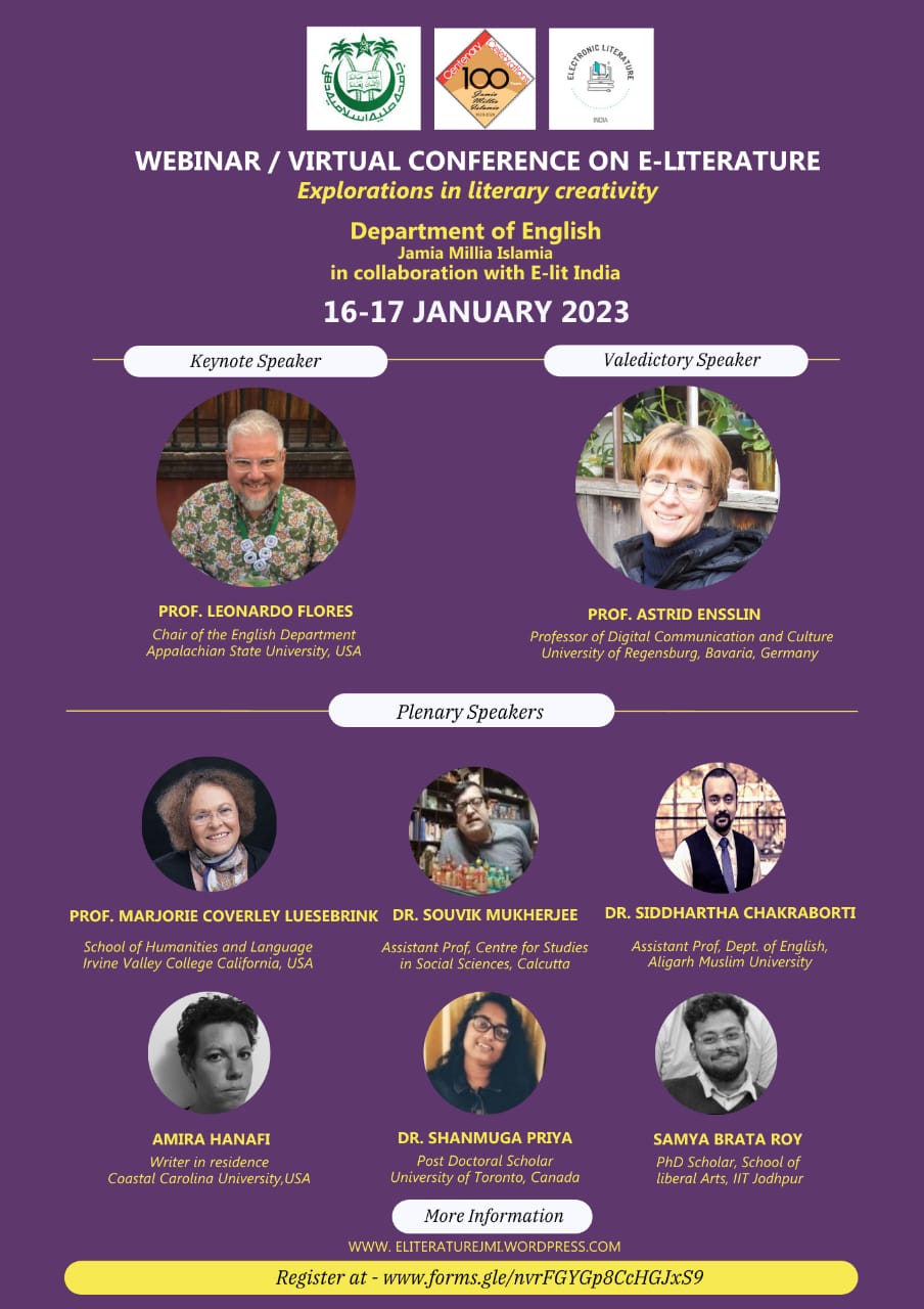 [Keynote] Elit Origin Stories: Awakening to the Potential of Digital Writing