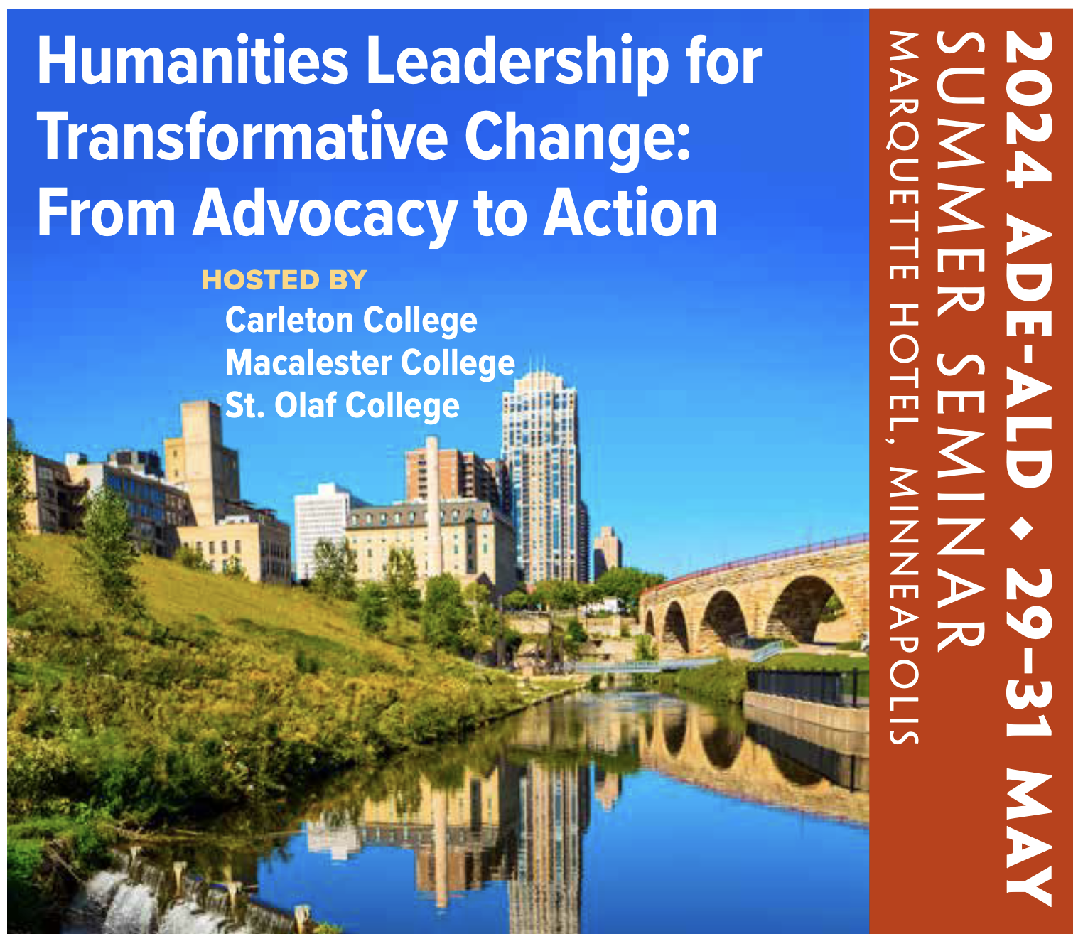 MLA ADE-ADL Summer Seminar: Humanities Leadership for Transformative Change: From Advocacy to Action