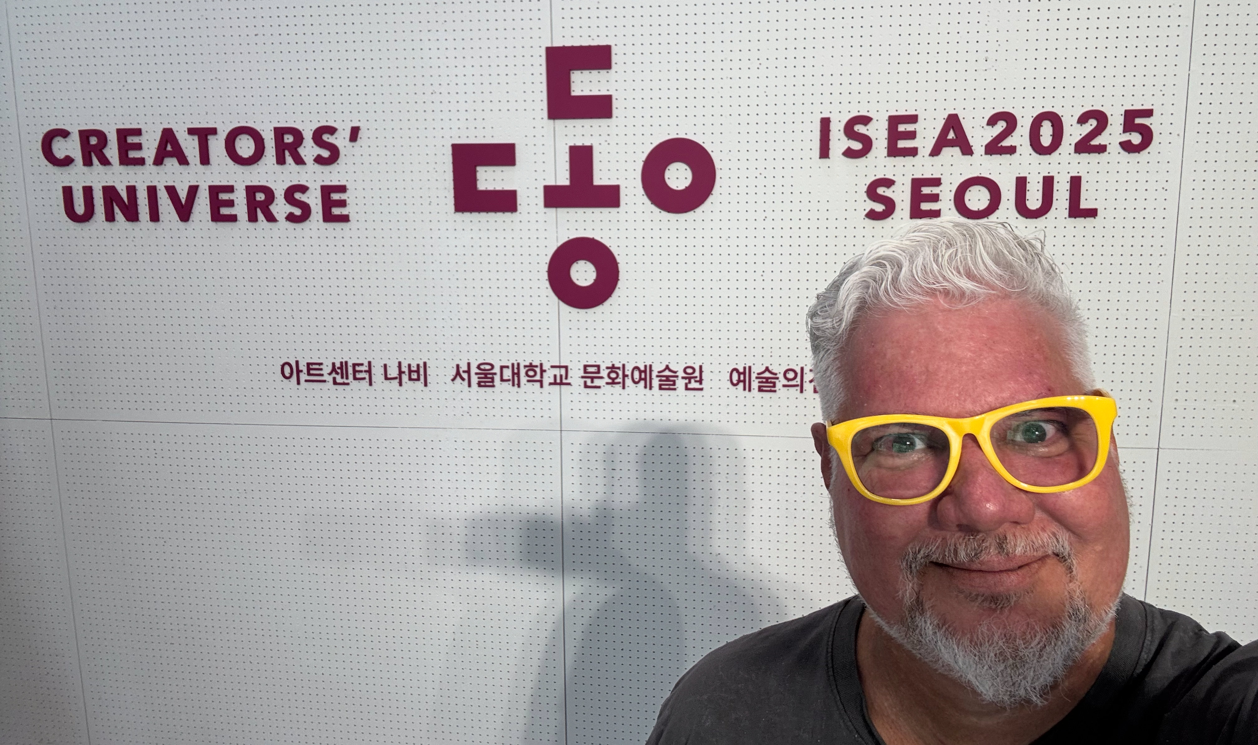 Leonardo Flores at ISEA 2025 Seoul