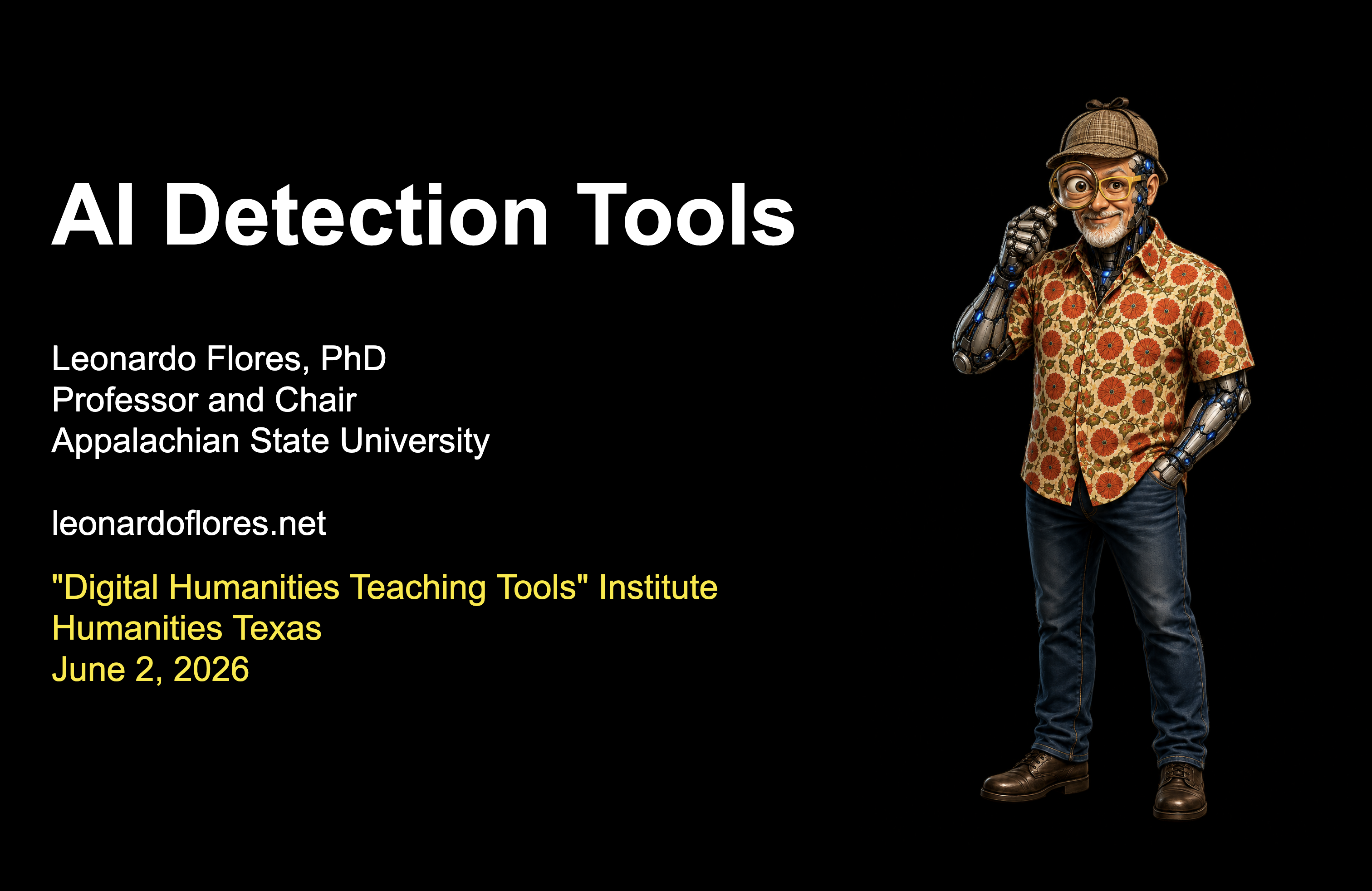 AI Detection Tools presentation slide